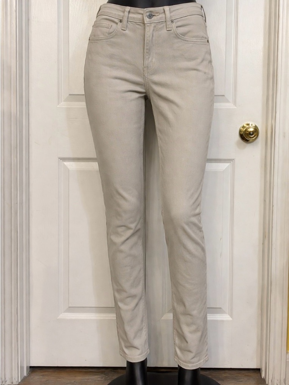 NWT Rag & Bone Cate mid rise skinny light grey jeans size 28